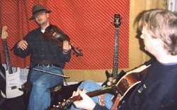 Paul & Gordon in the studio